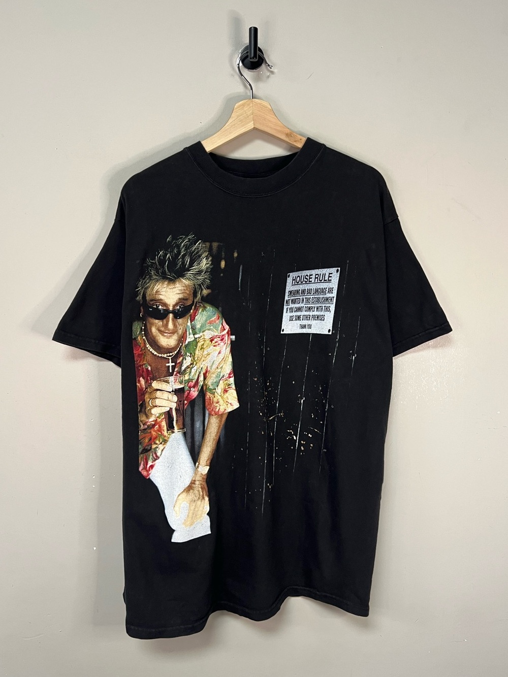 Vintage 1999 Rod Stewart Band Shirt